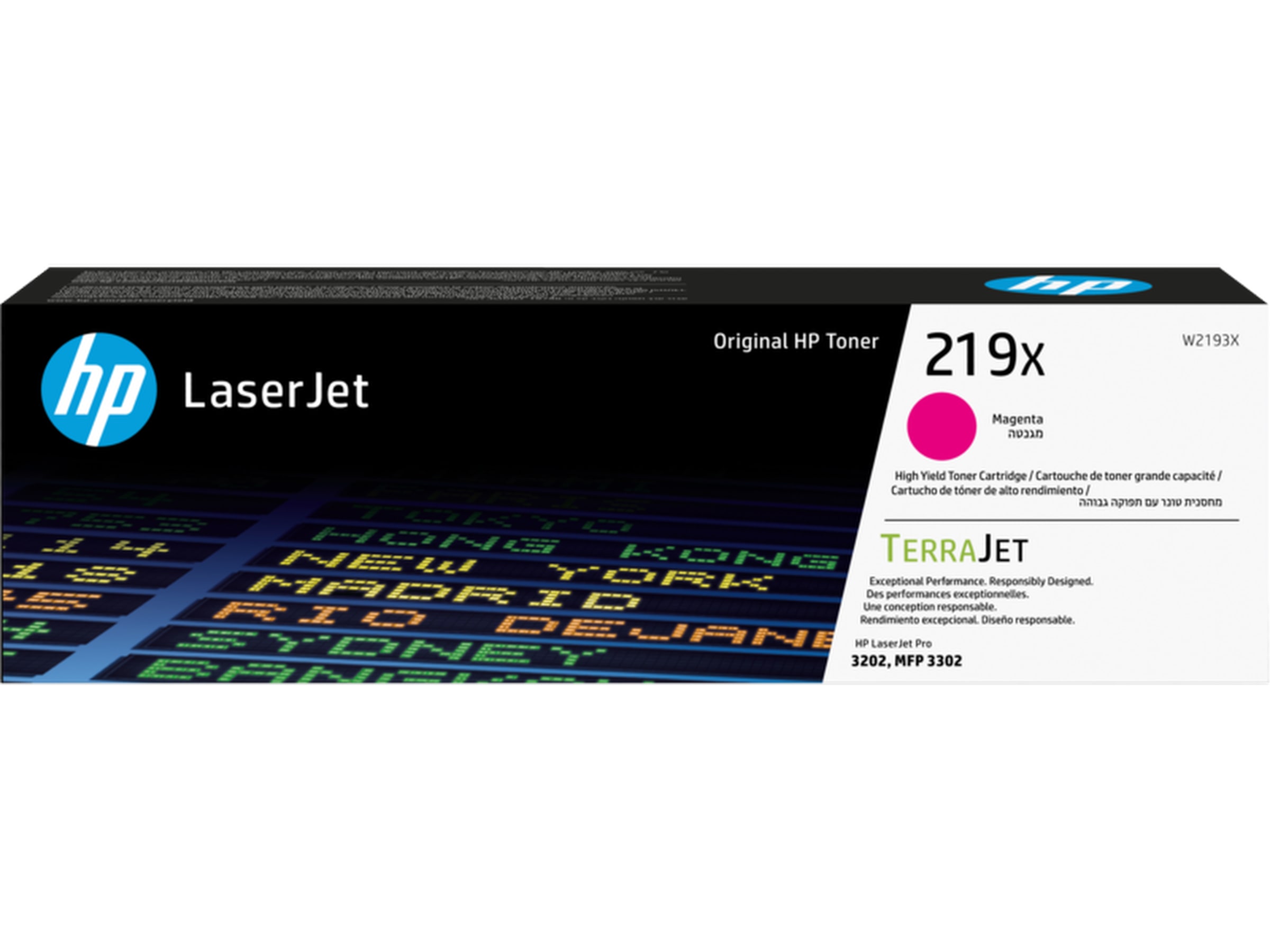 HP Toner 219X Magenta Lasertoner