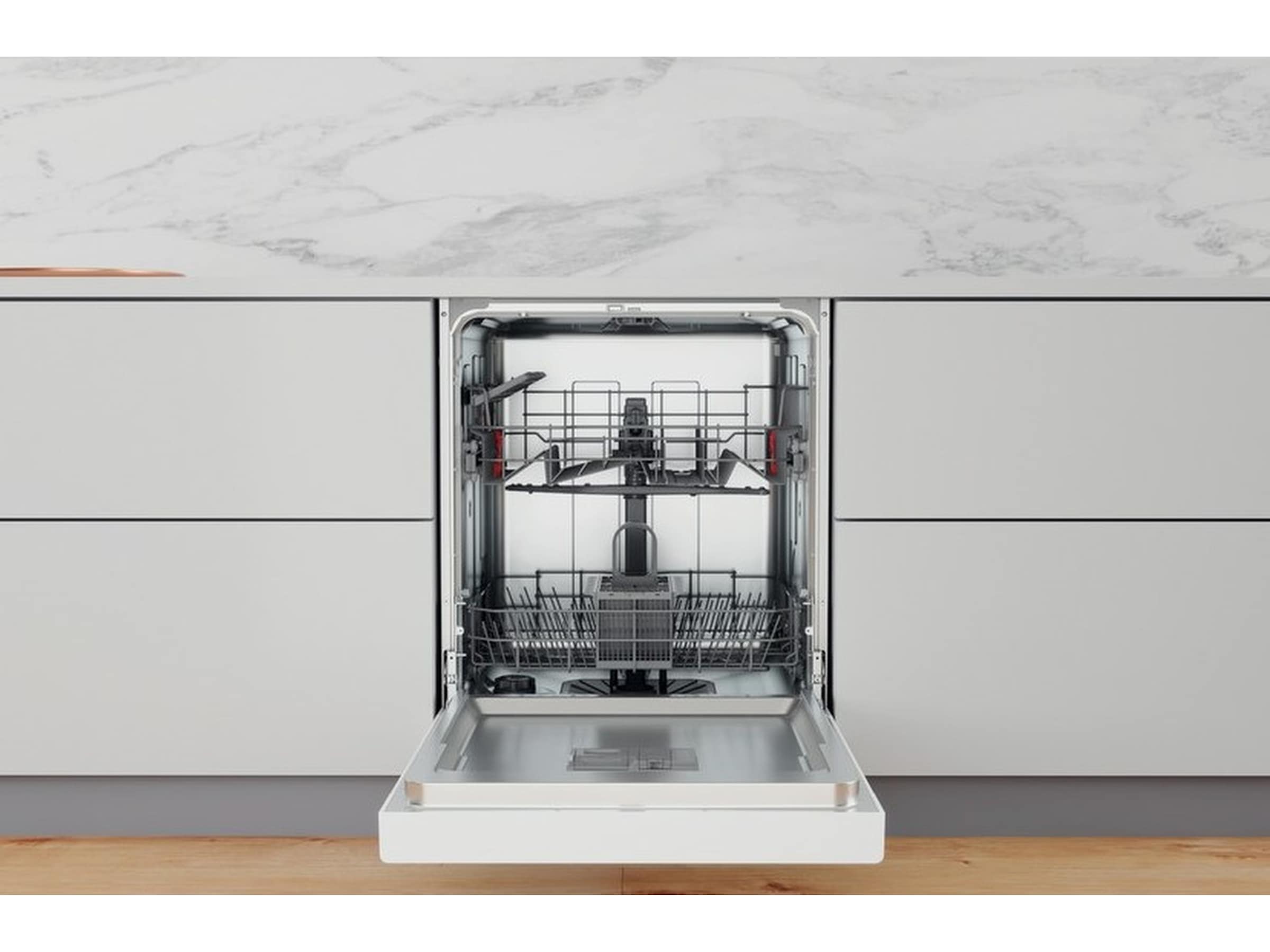 Whirlpool WUE 2B26 Oppvaskmaskin (hvit) Underbygd oppvaskmaskin