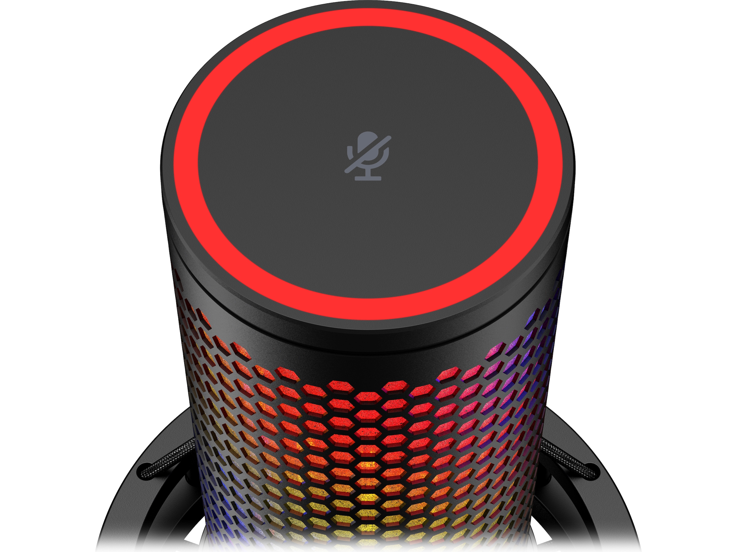 HyperX QuadCast 2 S RGB USB mikrofon (sort) Mikrofon