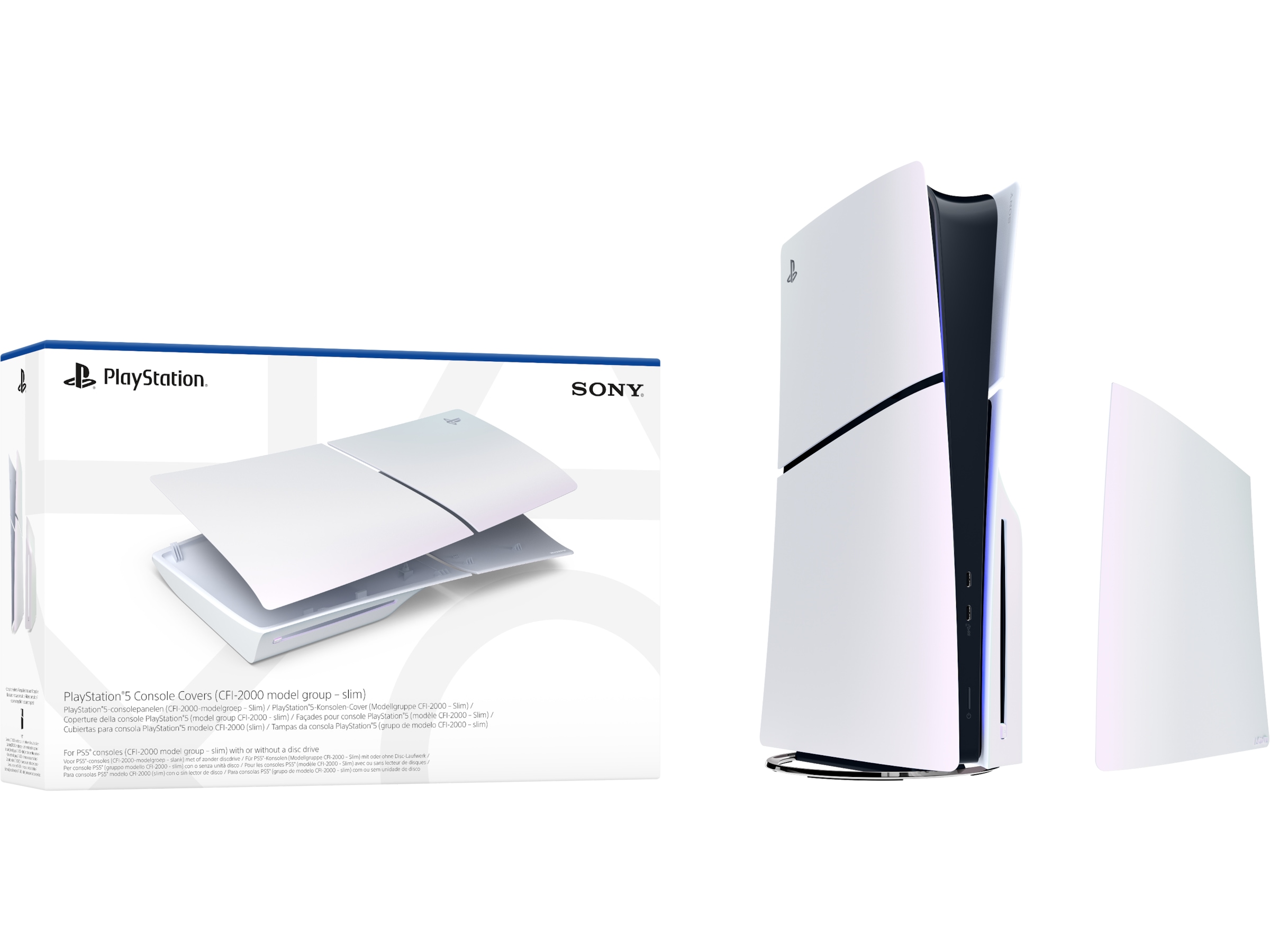 PlayStation 5 Konsolldeksel (Chroma Pearl) Tilbehør til spillkonsoller