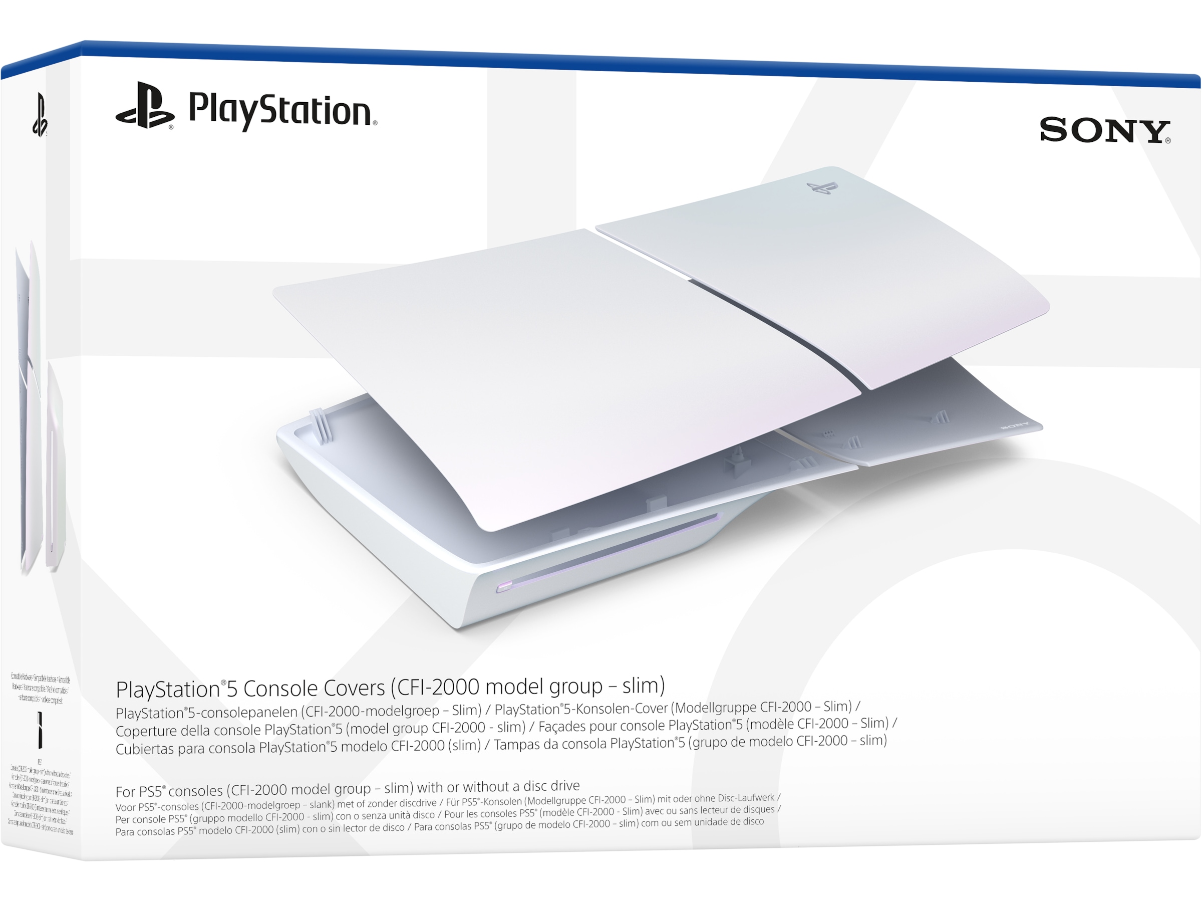 PlayStation 5 Konsolldeksel (Chroma Pearl) Tilbehør til spillkonsoller