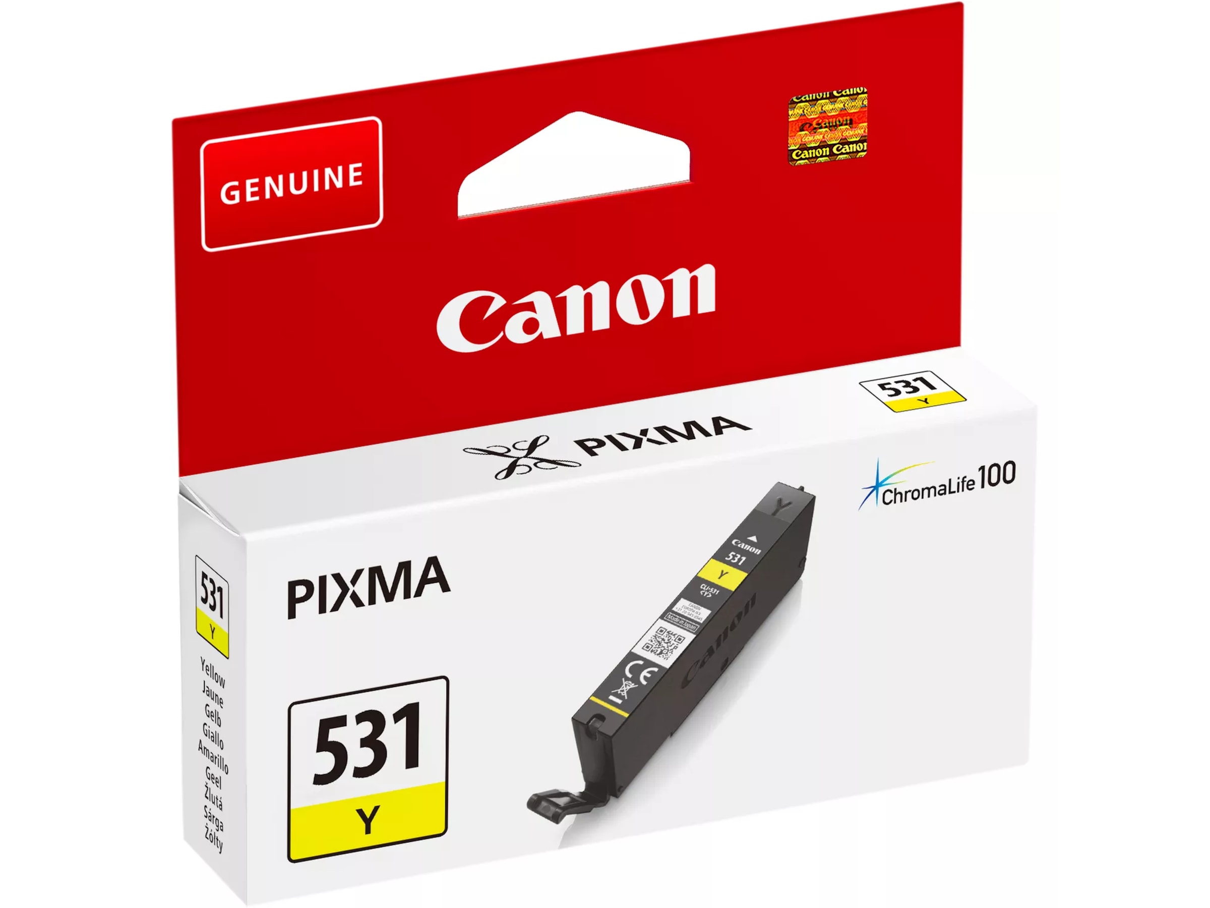 Canon blekk CLI-531 gul Blekkpatroner