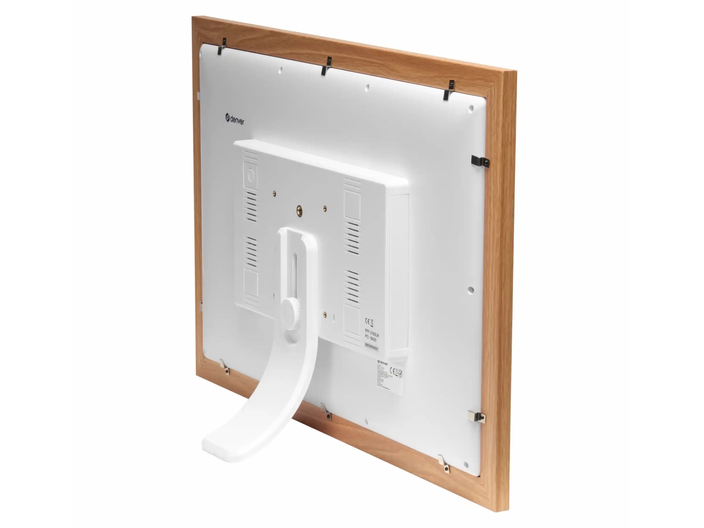 Denver PFF-2162LW 21,5" Digital fotoramme (lys eik) TV-ramme & tilbehør
