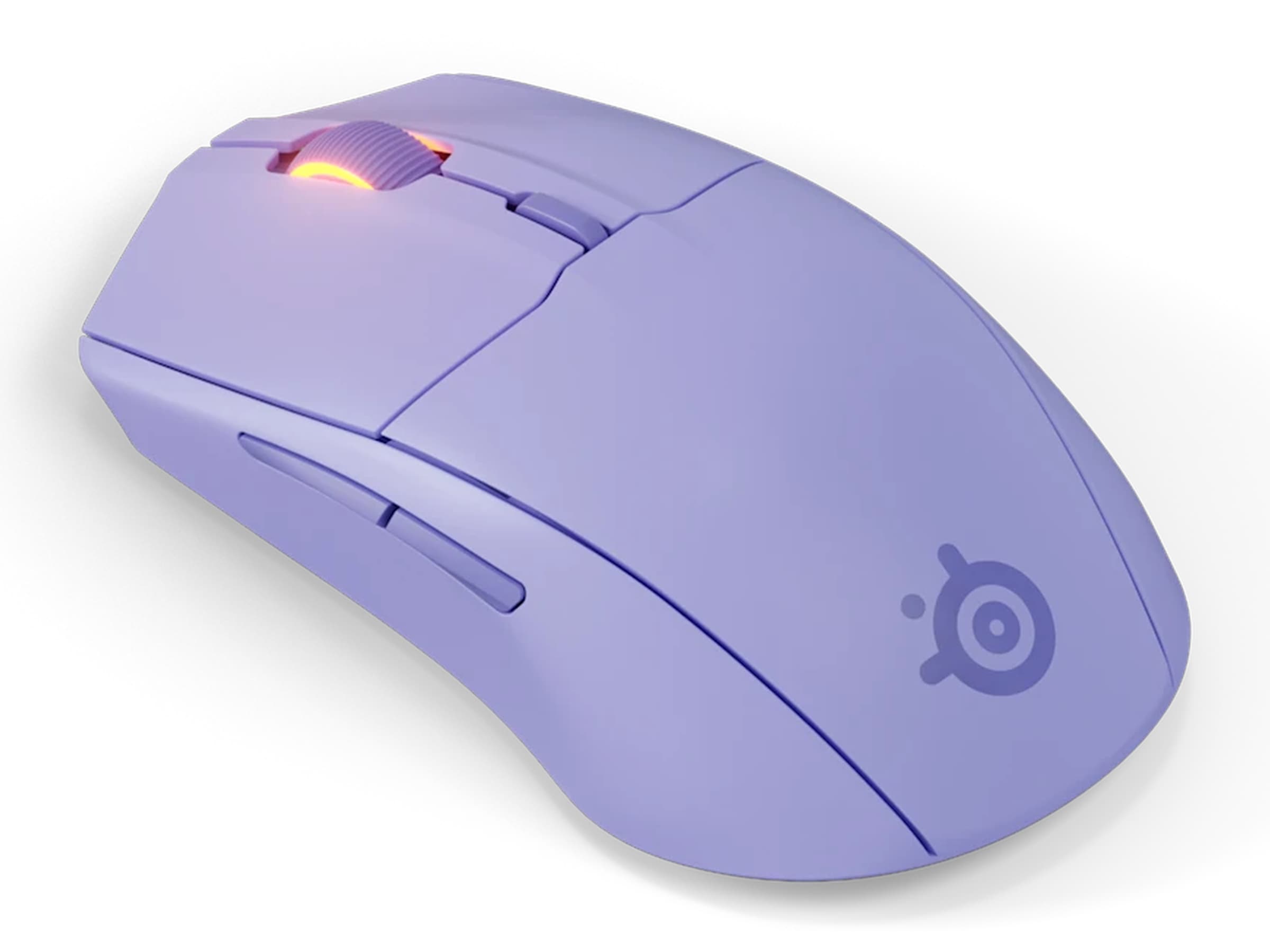 SteelSeries Rival 3 Gen 2 trådløs gamingmus (lavender) Gamingmus