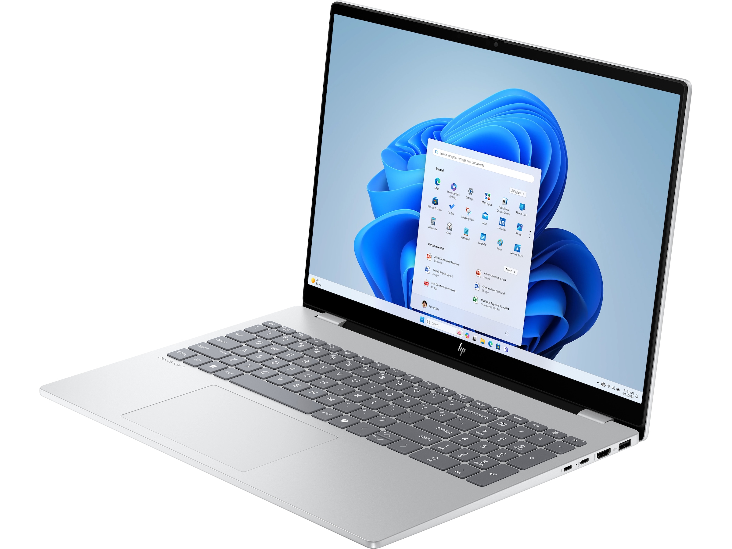 HP OmniBook 7 AI PC 16-ay0082no 16" 2K OLED -B-Grade Demo bærbar PC