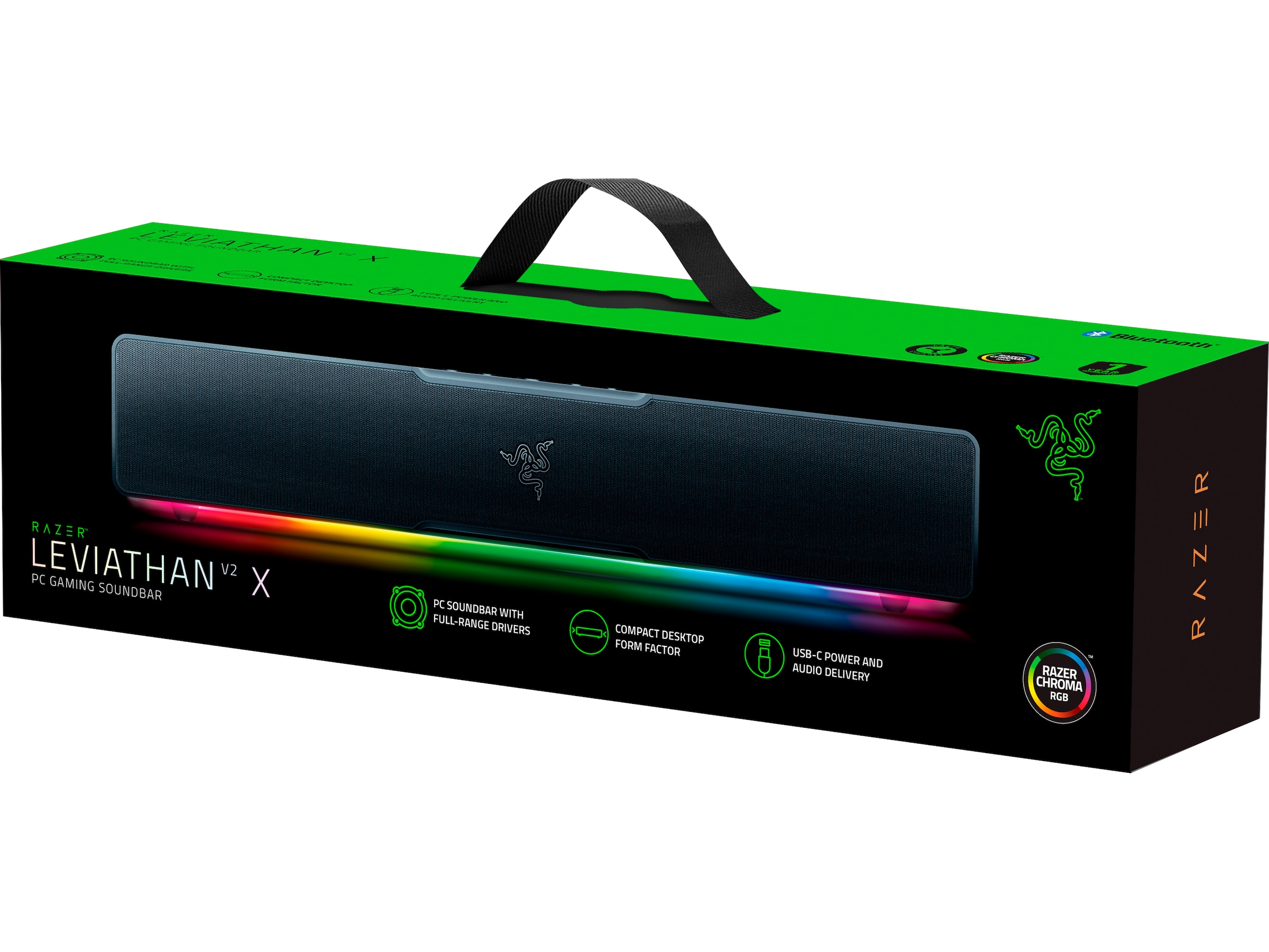 Razer Leviathan V2 X Gaming Høyttaler Gaminghøyttalere