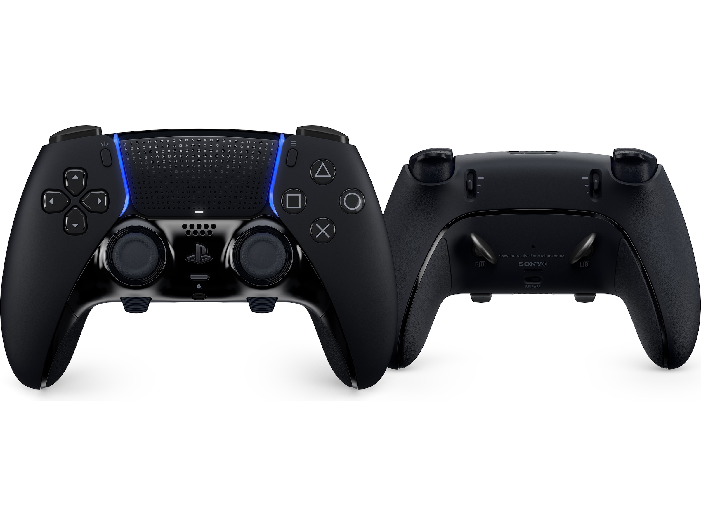 PlayStation 5 DualSense Edge Kontroller (Midnight Black) Tilbehør til spillkonsoller