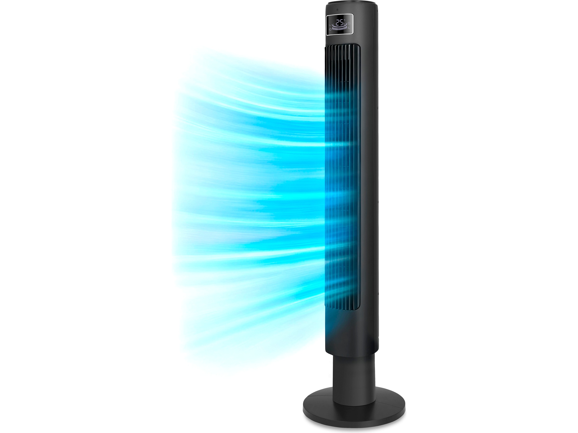 Andersson TRF-F3000 Tårnvifte med LED-display (sort) Vifter & vifteovn