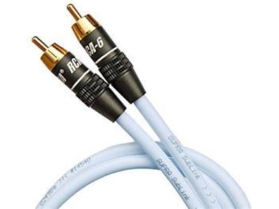 Supra Sublink RCA kabel 4m (hvit) HiFi- & høyttalerkabler