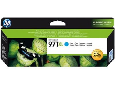 HP Blekk 971XL Cyan Blekkpatroner