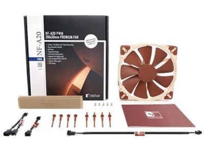 Noctua NF-A20 PWM 200mm Vifte Vifter