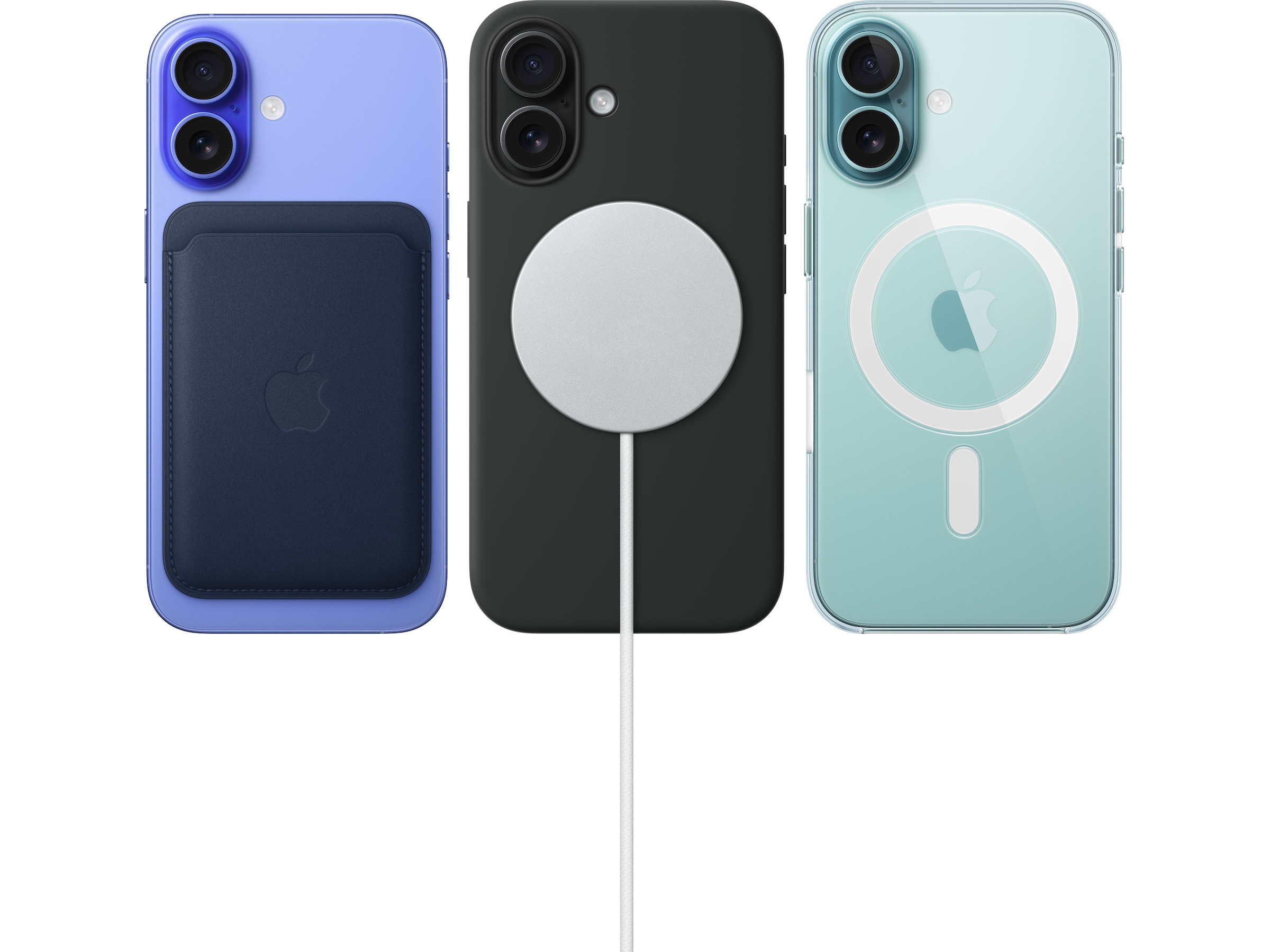 iPhone 16 128GB (hvit) Mobiltelefoner