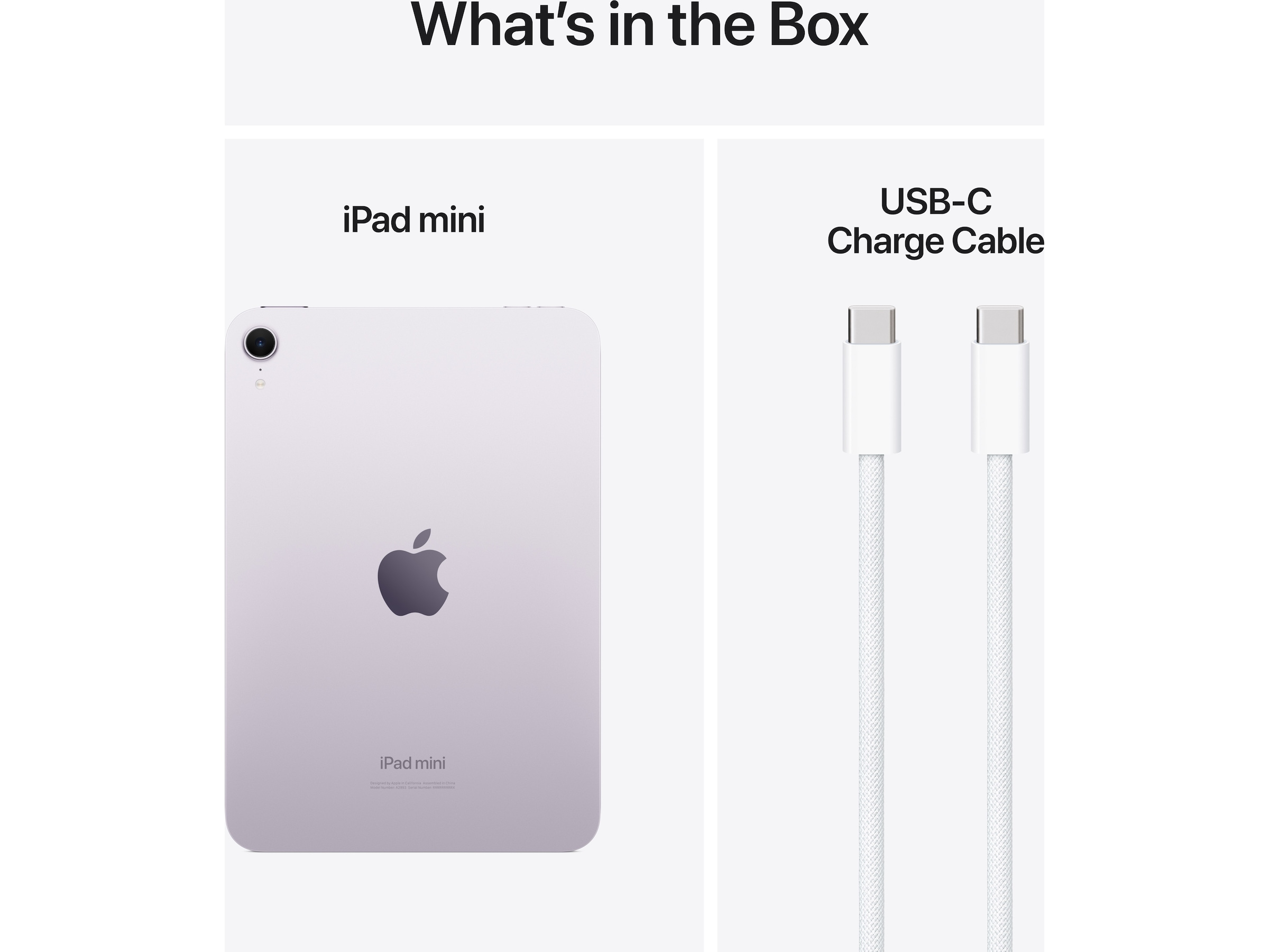 iPad mini (2024) 512GB WiFi (lilla) Nettbrett / iPad