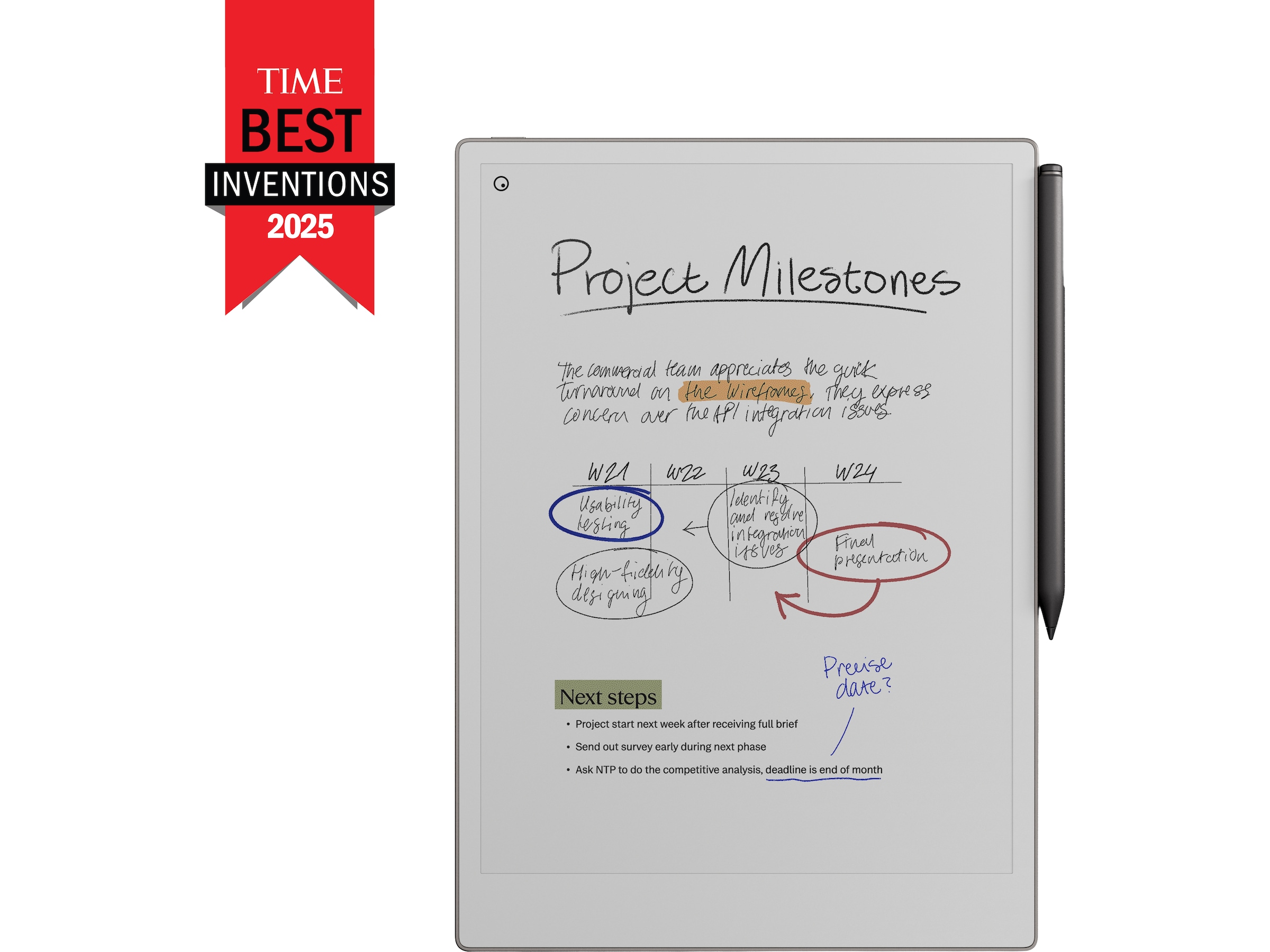 reMarkable Paper Pro 11,8" 64GB inkl. Marker Plus Digitale notatblokker