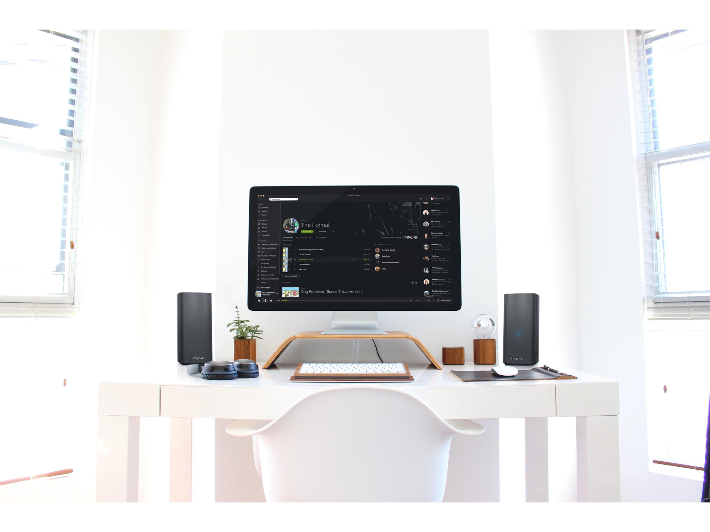 Creative T100 PC Høyttalere Gaminghøyttalere