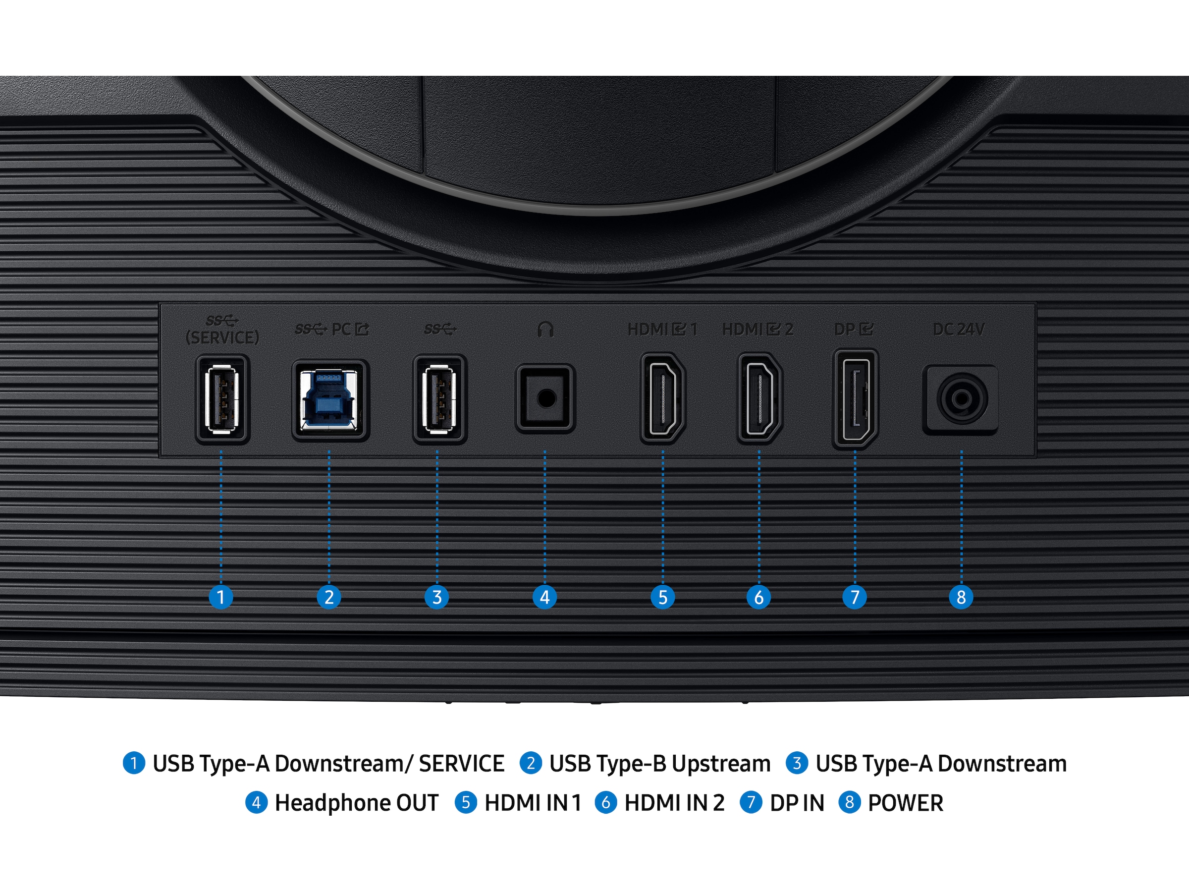 Samsung 40" curved gamingskjerm Odyssey G7 S40FG75 Gamingskjermer