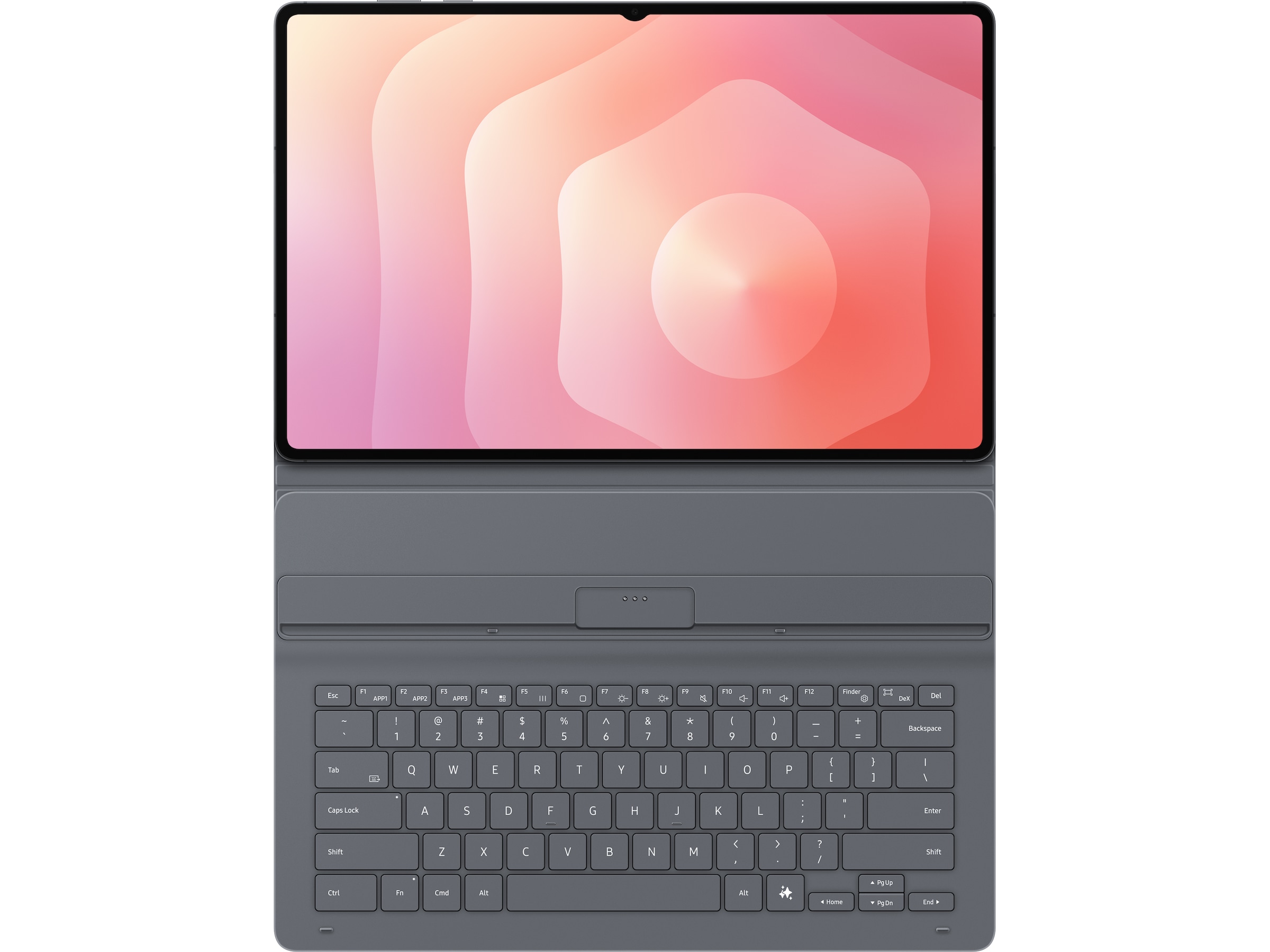 Samsung Galaxy Tab S11 Ultra Book Cover Keyboard Slim Deksel til nettbrett