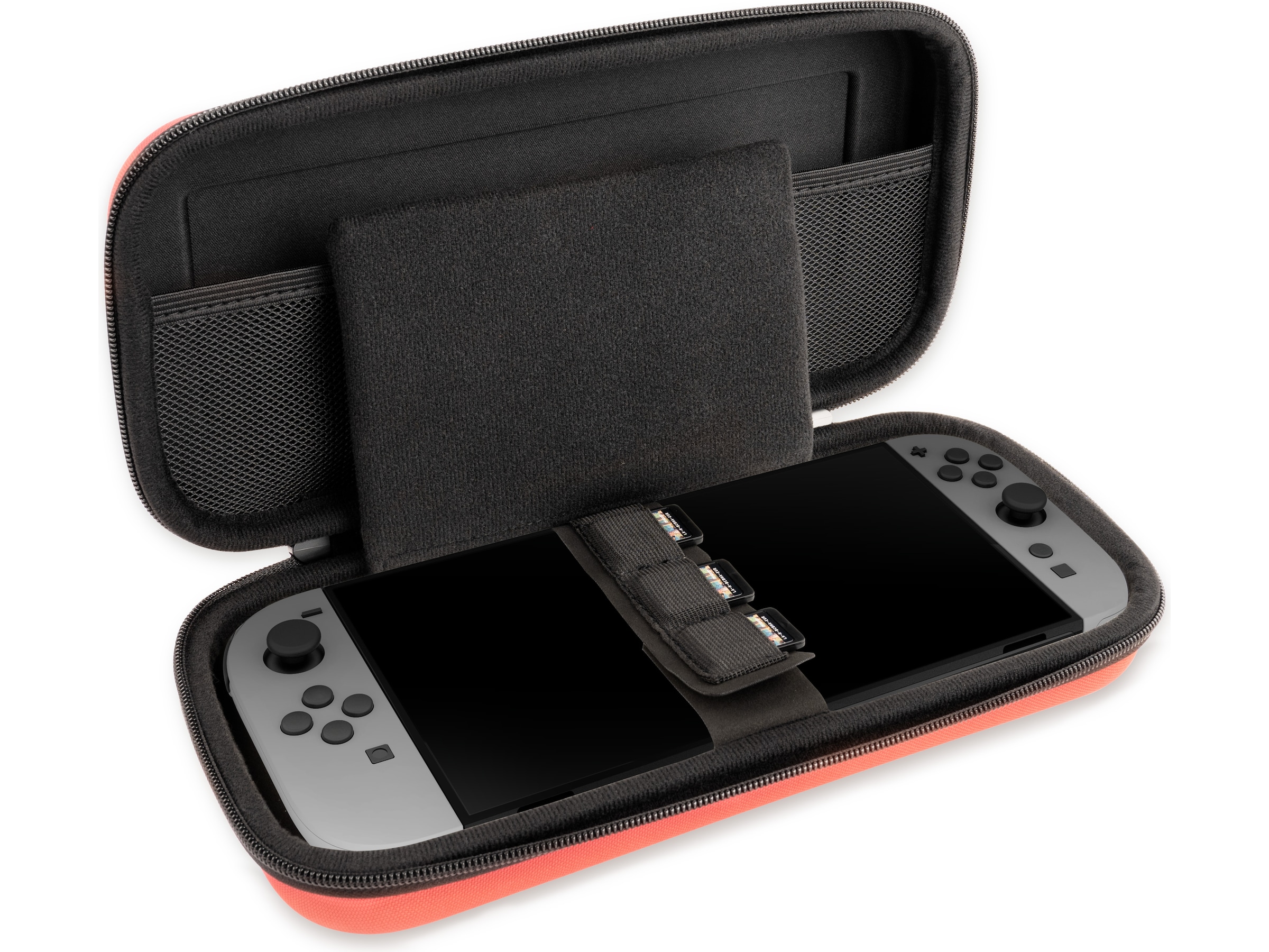 Nacon Transport Case for Nintendo Switch 2 (lys rød) Tilbehør til spillkonsoller
