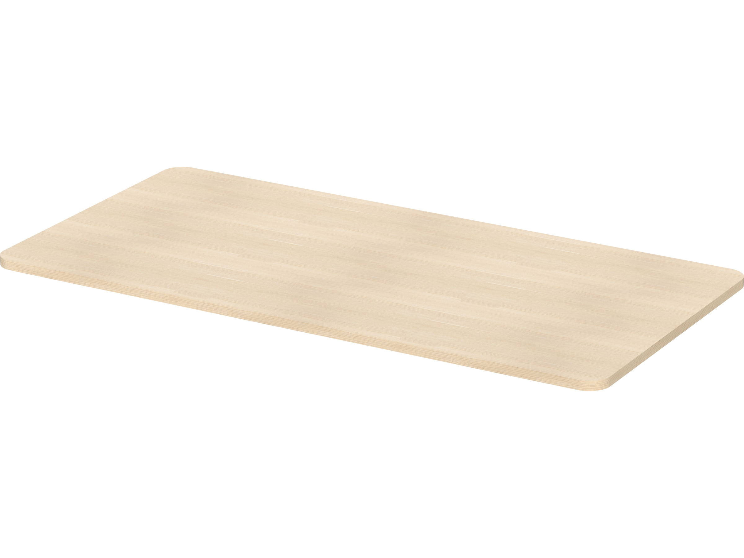 iiglo Skrivebordsplate 120cm (lys eik) Skrivebord