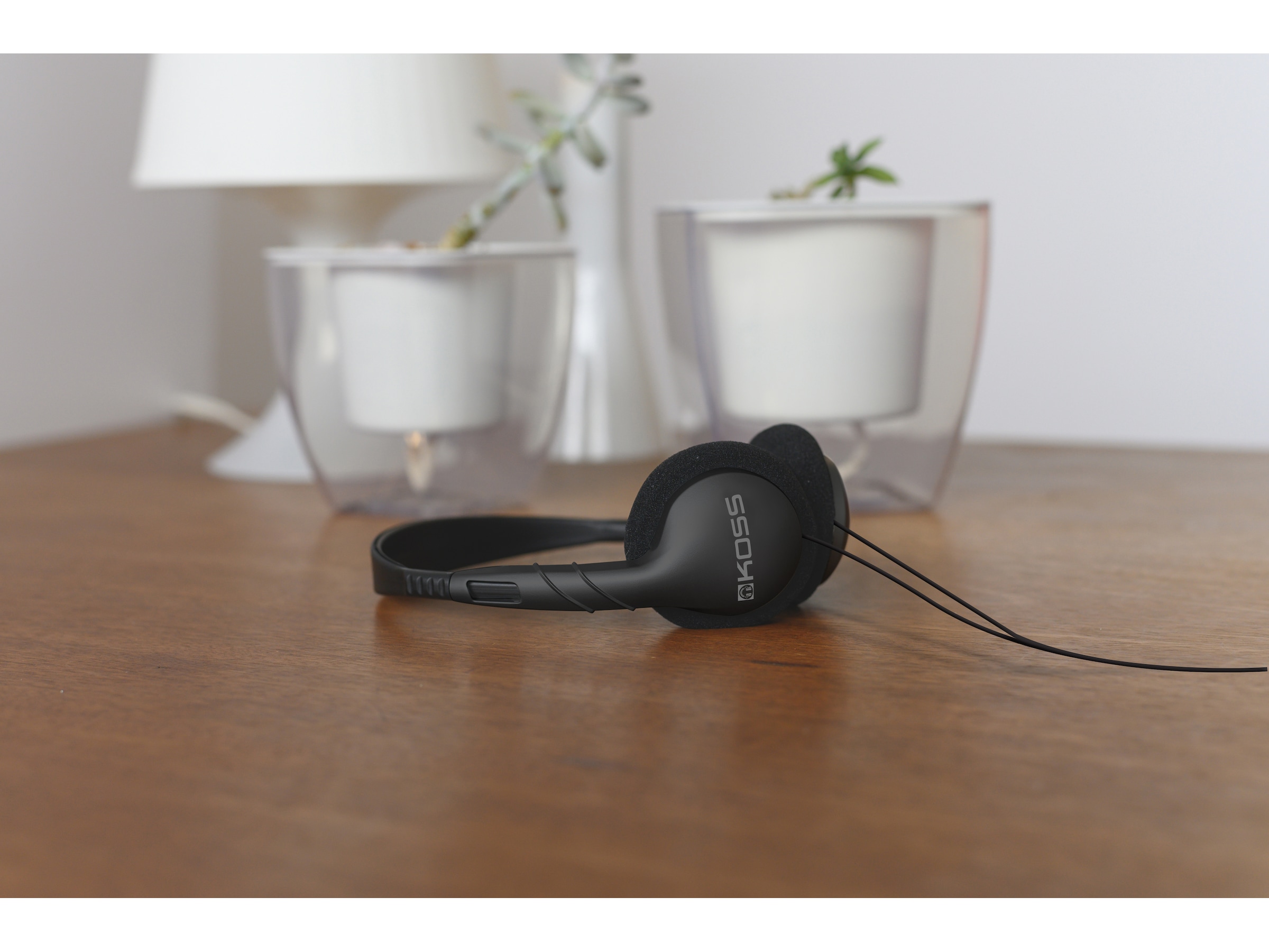 KOSS KPH5 hodetelefoner med ledning, On-Ear (sort) Hodetelefoner