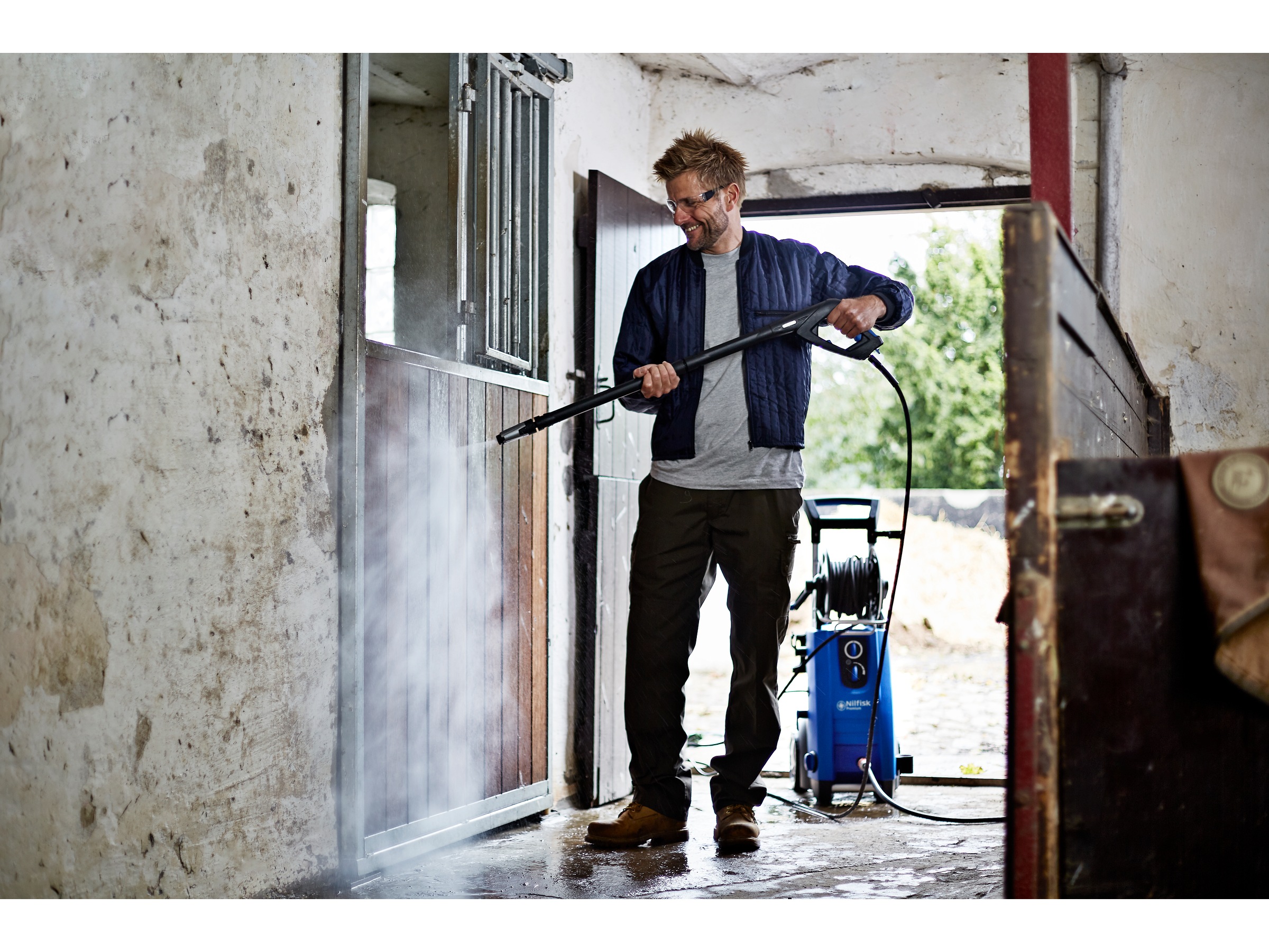 Nilfisk Premium 200-15 høytrykkspyler med Power Patio Høytrykkspylere