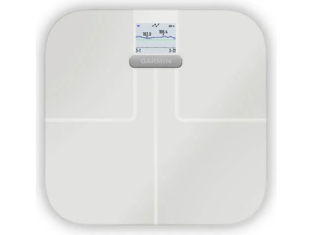 Garmin Index S2 WiFi Smart Vekt (hvit) Badevekt