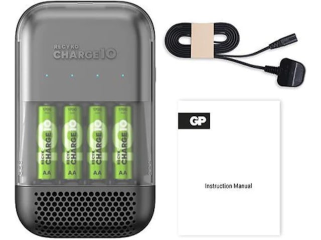 GP ReCyko Charge 10 hurtiglader Batteriladere
