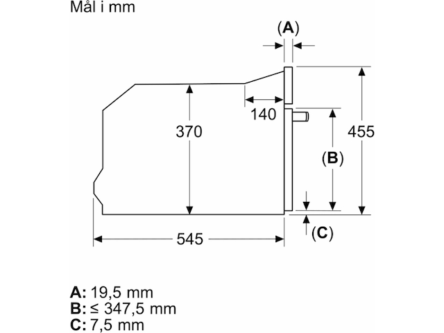 Siemens iQ700 CE732GXB1 Mikrobølgeovn (sort) Mikrobølgeovn