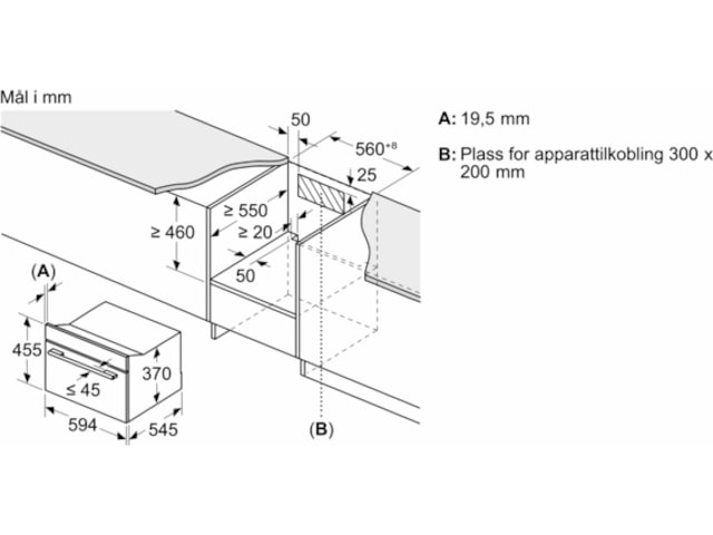 Siemens iQ700 CE732GXB1 Mikrobølgeovn (sort) Mikrobølgeovn