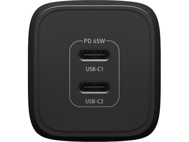 OtterBox GaN USB-C 65W Vegglader (sort) Mobilladere