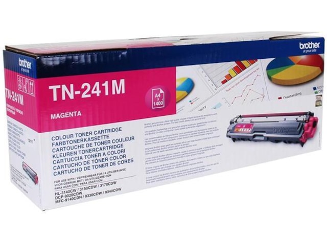 Brother Toner TN241M Magenta Lasertoner
