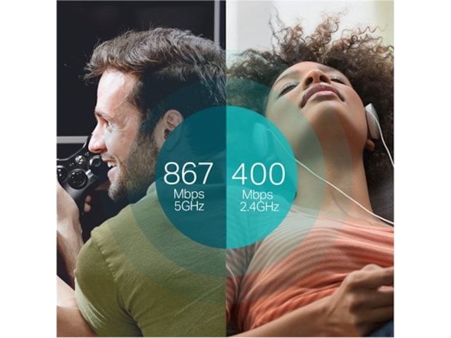 TP-Link T4U Eksternt nettverkskort Nettverkskort