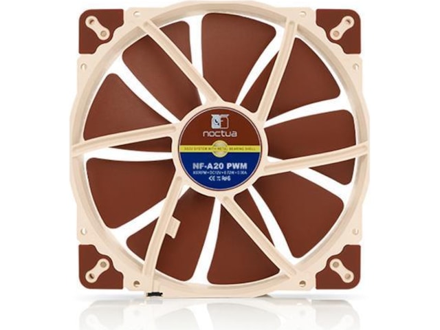 Noctua NF-A20 PWM 200mm Vifte Vifter