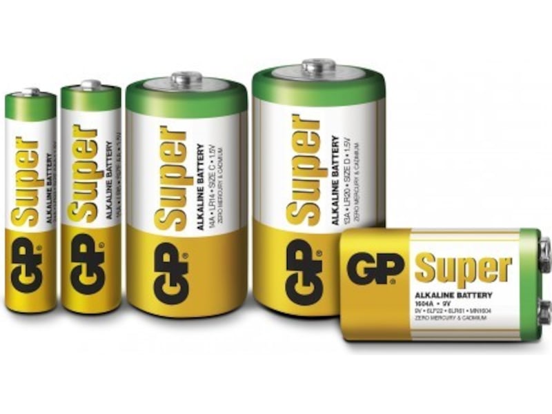 GP Super Alkaline AAA/LR03 batteri, 40-pk Batterier til generell bruk