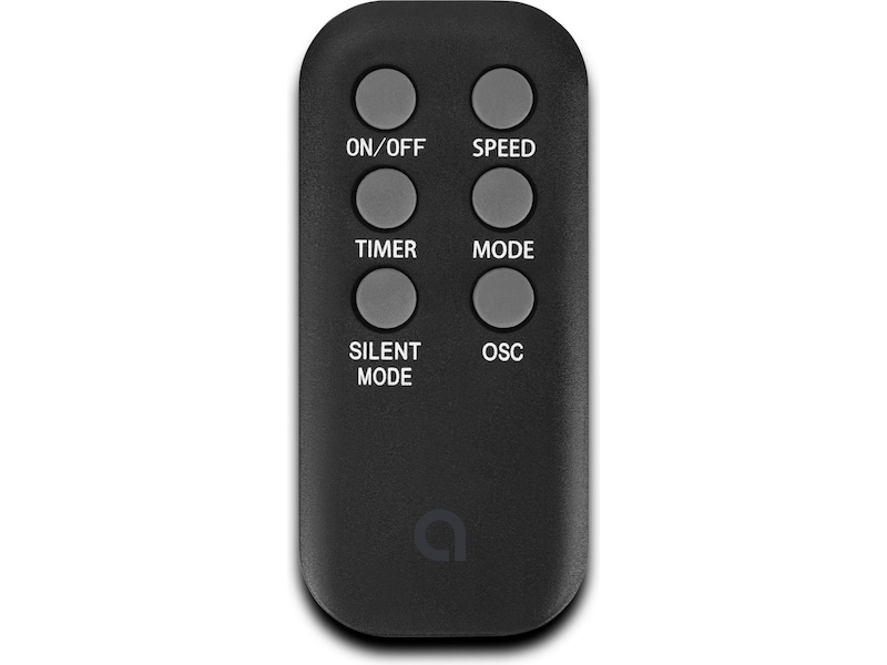 Andersson TRF-F3000 Tårnvifte med LED-display (sort) Vifter & vifteovn