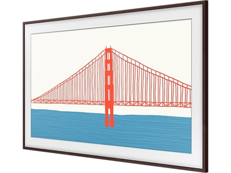 Samsung 75" ramme til The Frame (2021-2024, brun) TV-ramme & tilbehør