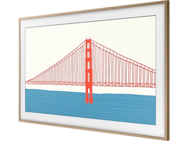 Samsung 43" ramme til The Frame (2021-2025, teak) TV-ramme & tilbehør