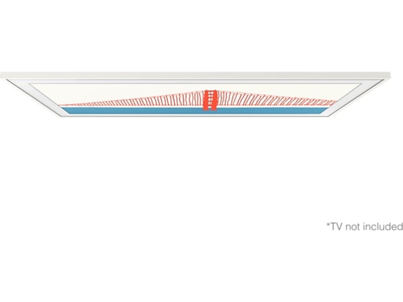 Samsung 75" ramme til The Frame (2021-2024, hvit) TV-ramme & tilbehør