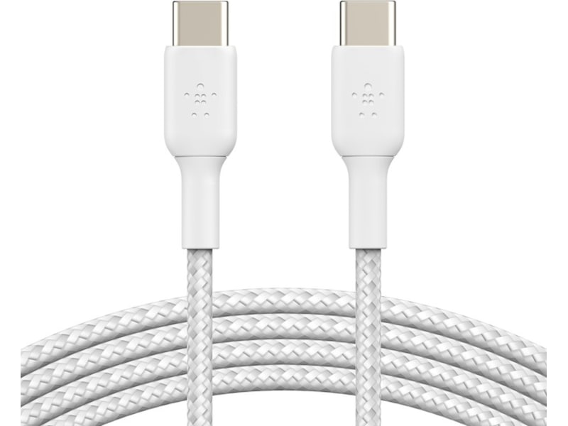Belkin USB-C kabel 2m (hvit) USB-kabler