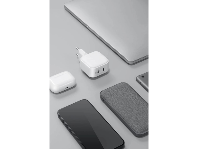 Andersson 45W GaN Vegglader (hvit) Mobilladere