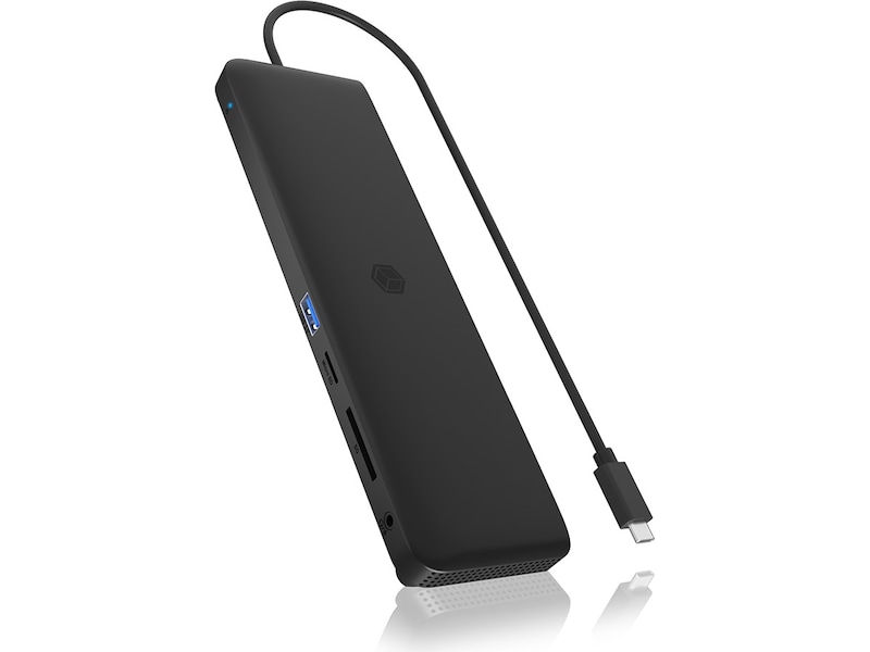 ICY BOX IB-DK2116-C Multi Docking Dockingstasjon & USB-HUB