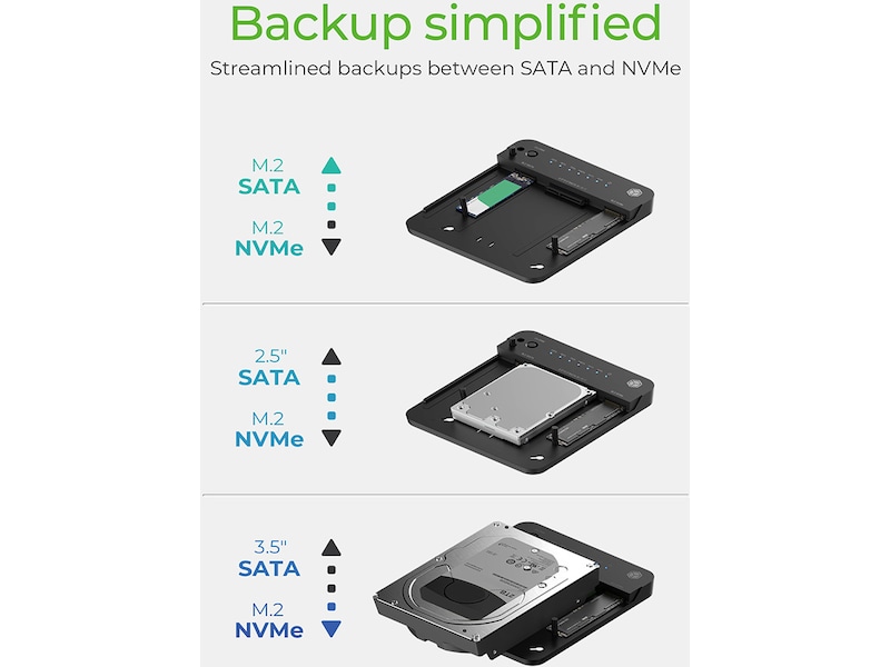 Icy Box CloneStation & DockingStation  IB-2915MSCL-C31 Dokkingstasjoner