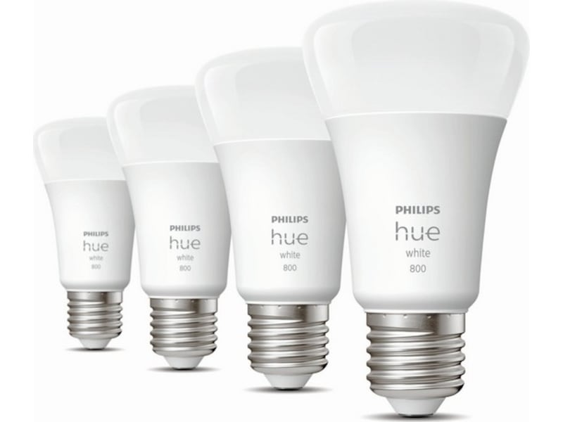 Philips Hue White 4-pakning E27 Lyspærer & LED-pærer