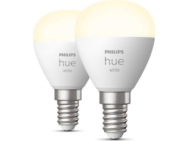 Philips Hue White 2-pakning luster P45 E14 Lyspærer & LED-pærer