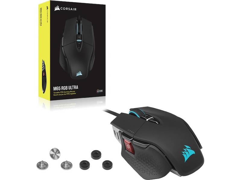 Corsair M65 RGB Ultra Gamingmus (sort) Gamingmus