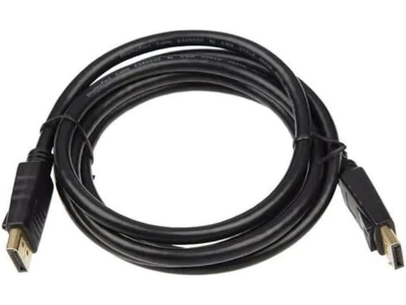 Displayport kabel 1m (sort) Monitorkabler