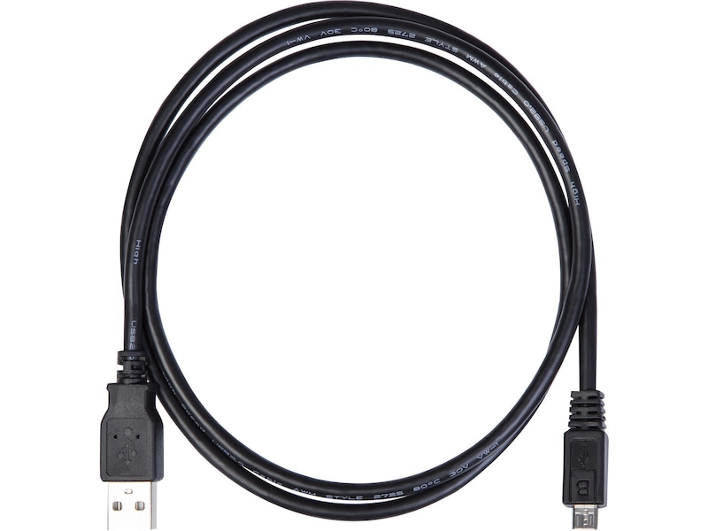 USB-A til USB Micro-B kabel 1m (sort) USB-kabler