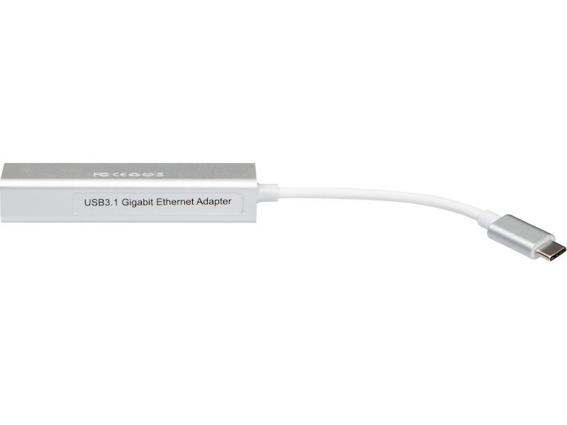 USB-C til 3xUSB-A Adapter 0,3m (hvit) USB-kabler