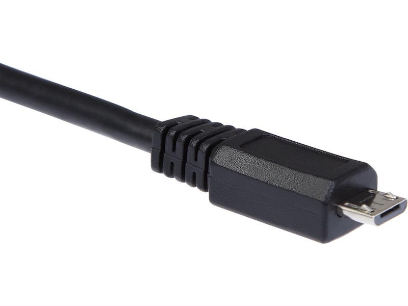 USB-A til USB Micro-B kabel 0,5m (sort) USB-kabler