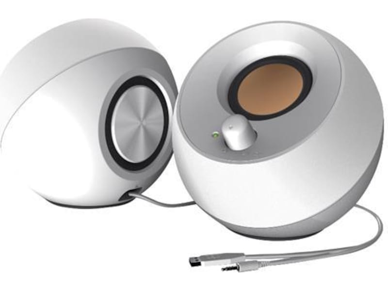 Creative Pebble PC Høyttalere Hvit Gaminghøyttalere